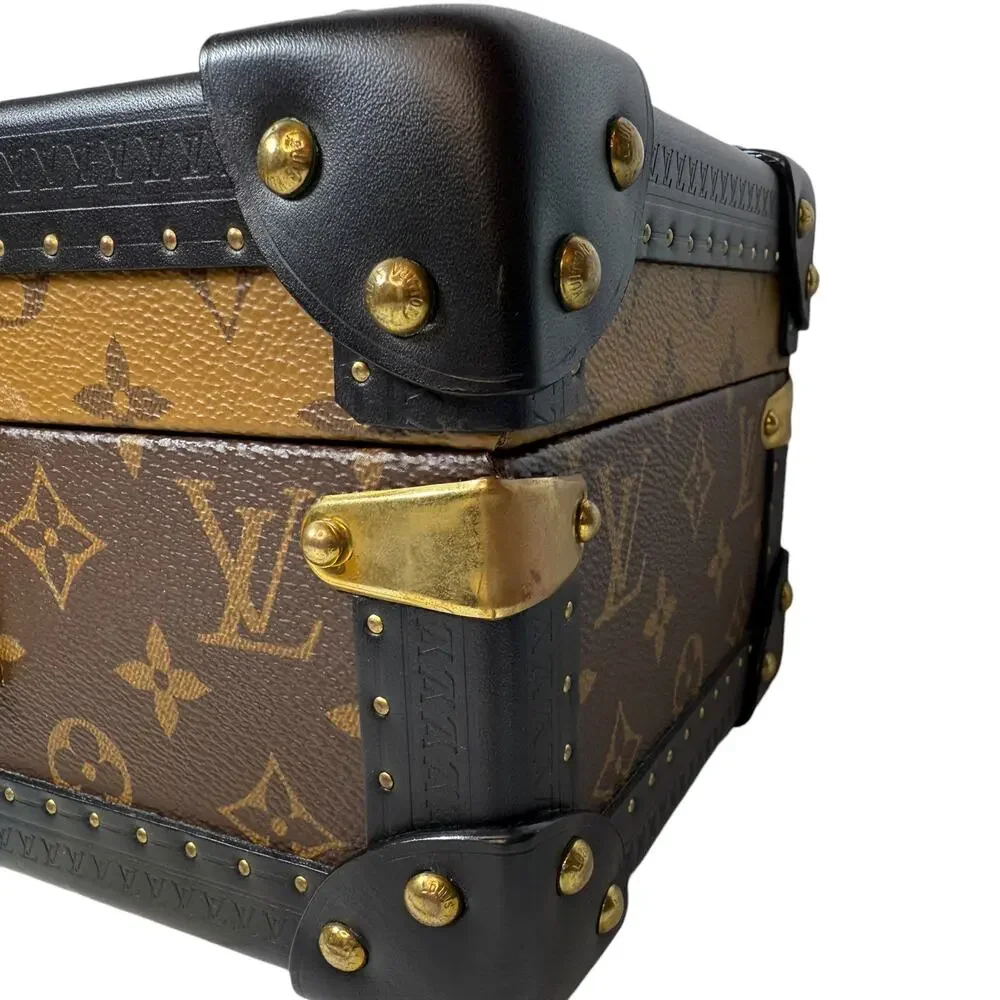 Louis Vuitton Reverse Monogram Trunk Coffret Tresor 24 box clutch case bag LV - Picture 11 of 16